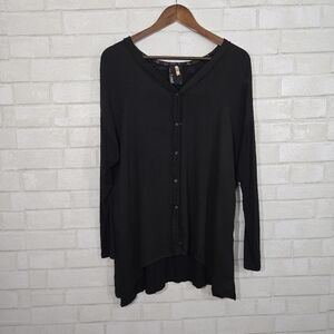 T-Shirt made in Los Angeles long sleeve black top